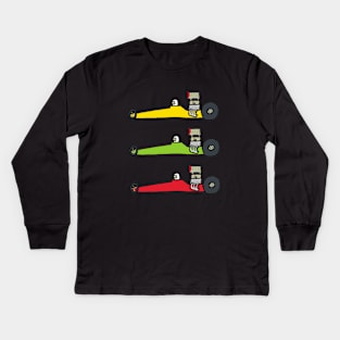 Drag Racing Kids Long Sleeve T-Shirt